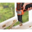 Black & Decker MT218KB drill 800 RPM 1.46 kg Black, Orange