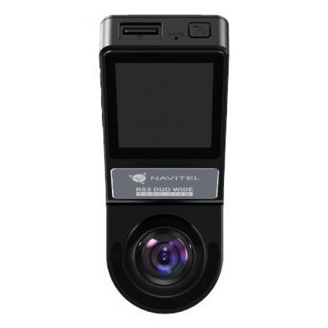 Navitel RS3 DUO WIDE 2K Ultra HD Battery, USB Black
