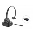 Conceptronic POLONA Wireless Bluetooth Headset with Charging Dock