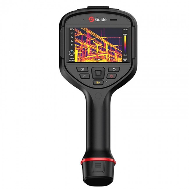 Guide Sensmart H3+ thermal imaging camera Vanadium Oxide Uncooled Focal Plane Arrays Black GPS (satellite) 800 x 480 pixels Built-in display LCD