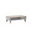 Cama LOTTA 110 coffe table white/sonoma oak