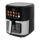 N'oveen AF770 X-LINE Greaseless deep fat fryer Black, Silver N'oveen AF770 X-LINE Greaseless deep fat fryer Black, Silver