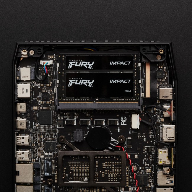 Kingston Technology FURY 32GB 3200MT/s DDR4 CL20 SODIMM Impact Kingston Technology FURY 32GB 3200MT/s DDR4 CL20 SODIMM Impact