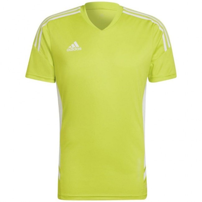 adidas Condivo 22 Jersey Men's T-Shirt Lime Green HE3058 L adidas Condivo 22 Jersey Men's T-Shirt Lime Green HE3058 L