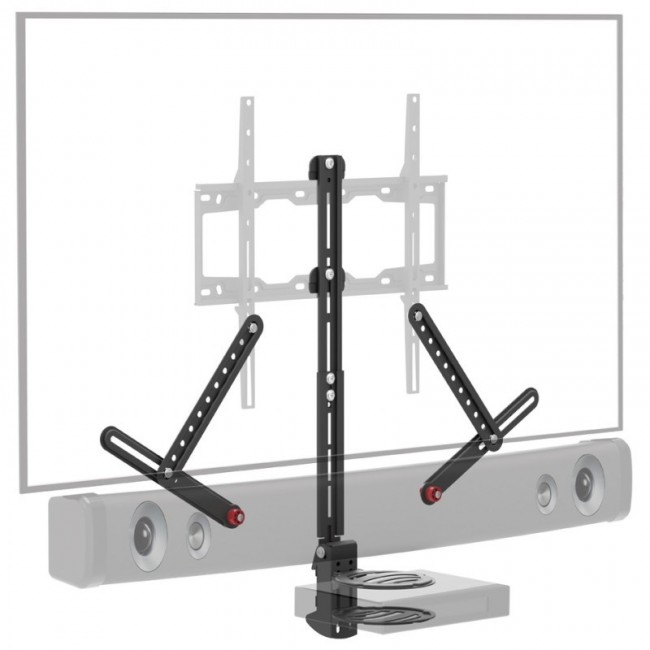 Barkan Mounting Systems E850 AV equipment shelf Black