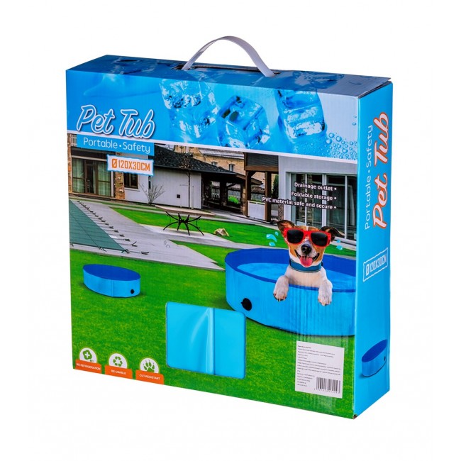 Folding dog pool - 120x30cm