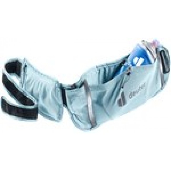 Deuter Shortrail I waist bag Polyamide, Polyester fiberfill, Polyethylene terephthalate (PET) Cyan