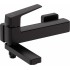 Wall-mounted bathtub mixer - with folding spout