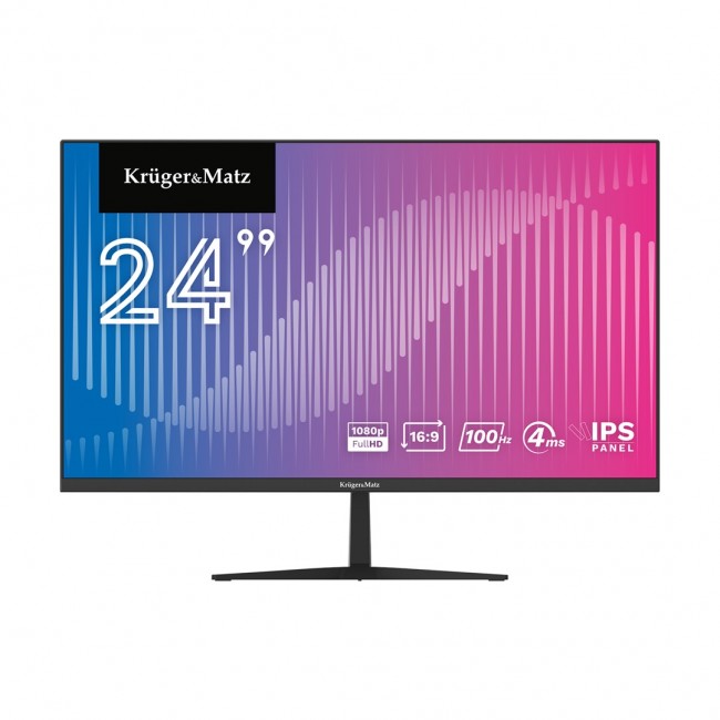 Kruger&Matz 24-inch monitor with 100Hz refresh rate Kruger&Matz 24-inch monitor with 100Hz refresh rate