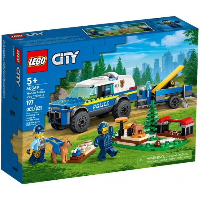 LEGO CITY 60369 MOBILE POLICE DOG TRAINING LEGO CITY 60369 MOBILE POLICE DOG TRAINING