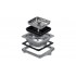 Teka 88801300 sink waste/fitting Stainless steel