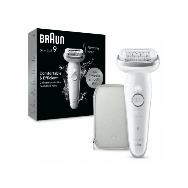 Braun Silk- pil 9 9-011 40 tweezers Silver, White