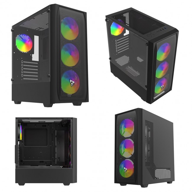 Savio Noctis Flow RGB Cube Black Savio Noctis Flow RGB Cube Black