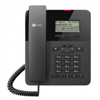 Unify OpenScape Desk Phone CP110 Analog telephone Black