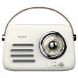 SAVIO RS-02 Portable Radio, white SAVIO RS-02 Portable Radio, white