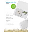 Adler AD 3161 kitchen scale White Rectangle Electronic personal scale Adler AD 3161 kitchen scale White Rectangle Electronic personal scale