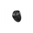 Gembird MUSW3-9B-01 Triple-mode wireless ergonomic mouse (2.4G + BT + USB), 2400 DPI, 9-button, black