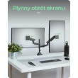 ICY BOX IB-MS702-T monitor mount / stand 144.8 cm (57 ICY BOX IB-MS702-T monitor mount / stand 144.8 cm (57