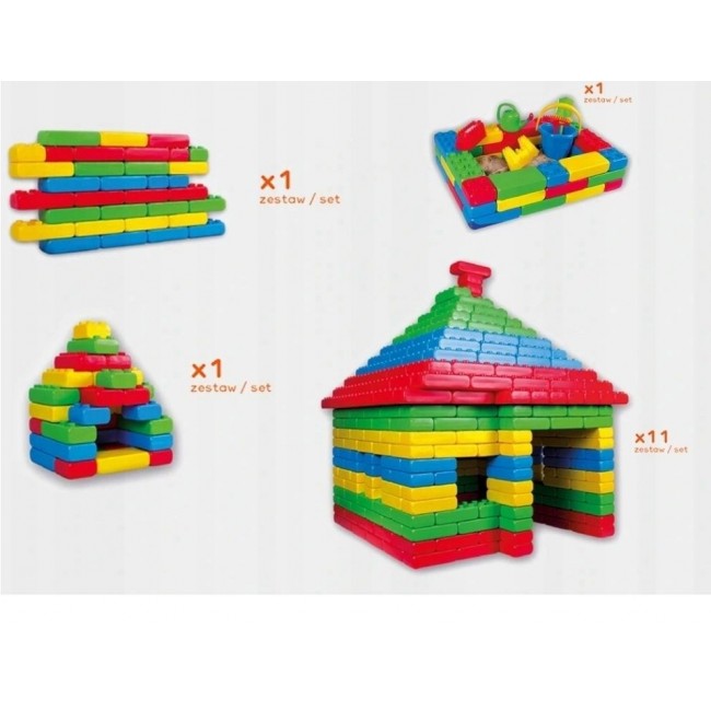 Marioinex brick building blocks, 33 pieces