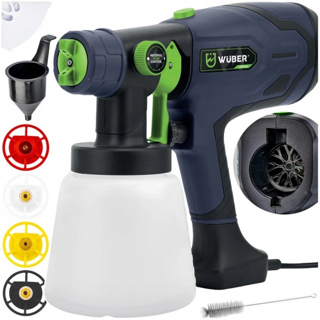 400W W02002 WUBER electric paint spray gun