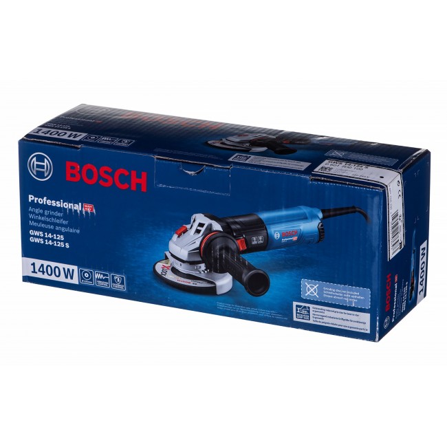 Angle grinder 125mm 1400W GWS 06017D0100 BOSCH