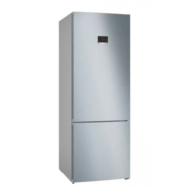 Bosch Serie 4 KGN56XLEB fridge-freezer Freestanding 508 L E Stainless steel