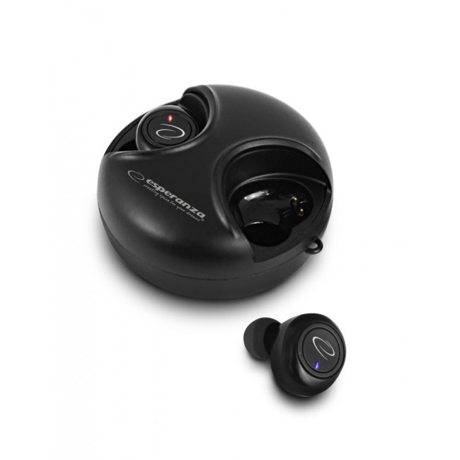 Esperanza EH228K headphones/headset Wireless In-ear Calls/Music Micro-USB Bluetooth Black Esperanza EH228K headphones/headset Wireless In-ear Calls/Music Micro-USB Bluetooth Black