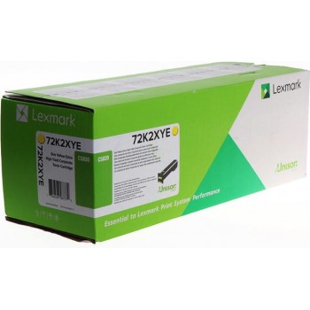 Lexmark 72K2XYE toner cartridge 1 pc(s) Original Yellow