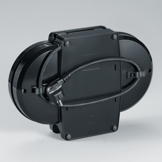 Severin WA 2106 waffle iron 2 waffle(s) 1200 W Black