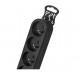 Maclean MCE225 power extension 1.5 m 6 AC outlet(s) Indoor Black Maclean MCE225 power extension 1.5 m 6 AC outlet(s) Indoor Black