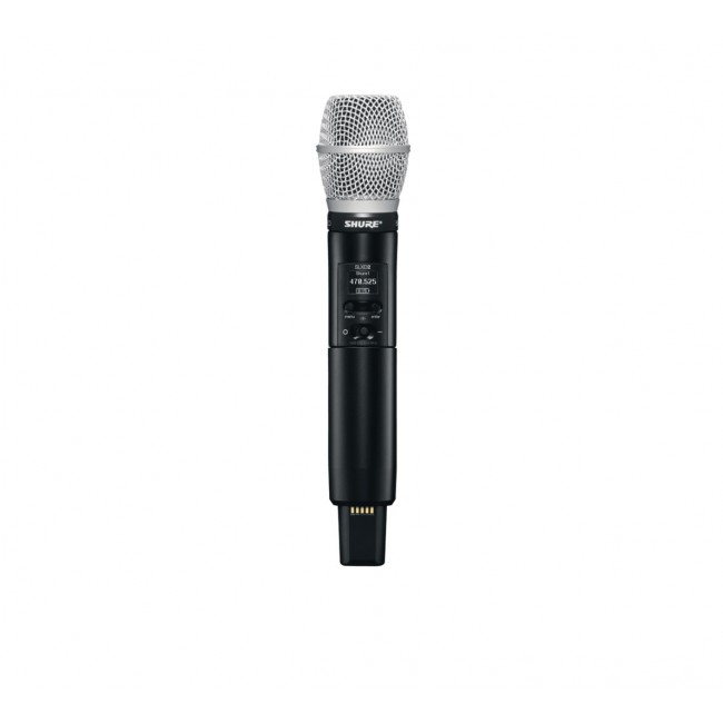 Shure SLXD2/SM86 - hand-held transmitter with SM86 microphone Shure SLXD2/SM86 - hand-held transmitter with SM86 microphone