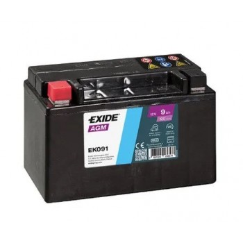 Battery EXIDE 12V 9Ah/120A AGM AUX