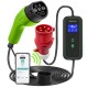 Qoltec Mobile EV Car Charger Adjustable 2in1 Type2 | 7kW | 230V | CEE 3 PIN | Wi-fi| LCD | Portable | Wallbox | 5m Qoltec Mobile EV Car Charger Adjustable 2in1 Type2 | 7kW | 230V | CEE 3 PIN | Wi-fi| LCD | Portable | Wallbox | 5m