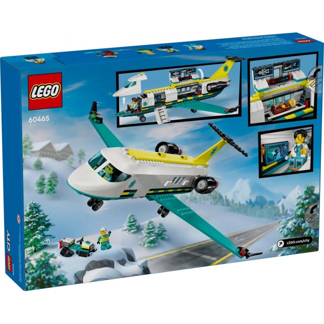 LEGO CITY 60465 Emergency Air Ambulance Airplane LEGO CITY 60465 Emergency Air Ambulance Airplane