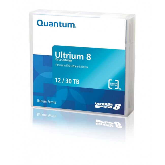 Quantum MR-L8MQN-01 backup storage media Blank data tape 12 TB LTO 1.26 cm Quantum MR-L8MQN-01 backup storage media Blank data tape 12 TB LTO 1.26 cm