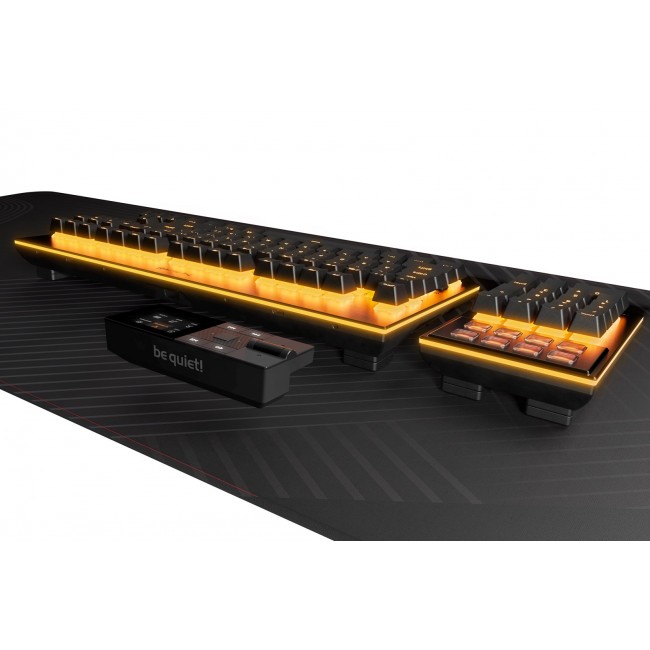 be quiet! Dark Mount Silent Linear US ANSI keyboard Gaming USB QWERTY US English Black