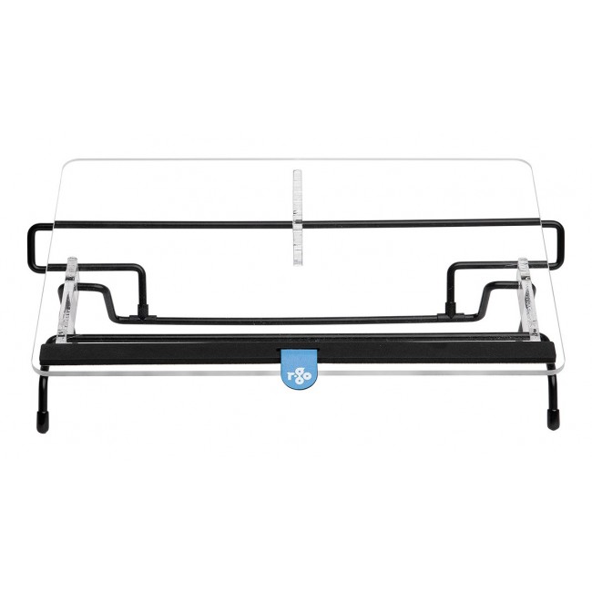 R-Go Tools Document holder R-Go Flex Read, ergonomic, with soft foam wrist rest, transparent acrylic