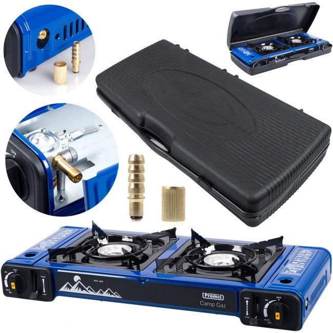 PROMIS 2-burner gas camping stove PROMIS 2-burner gas camping stove