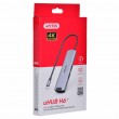 Unitek H1112F active HUB USB-C 5 Gbps, HDMI RJ-45 PD 100 W