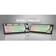 HATOR Skyfall Wireless 100 keyboard Gaming USB + RF Wireless + Bluetooth QWERTY US English Black, White