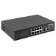 Intellinet 8-Port Gigabit Ethernet PoE+ Switch with 2 RJ45 Gigabit Uplink Ports, IEEE 802.3at/af Power over Ethernet (PoE+/PoE) Compliant, 120 W, Endspan, Desktop (WITH C14 2 PIN POWER CORD) Intellinet 8-Port Gigabit Ethernet PoE+ Switch with 2 RJ45 Gigabit Uplink Ports, IEEE 802.3at/af Power over Ethernet (PoE+/PoE) Compliant, 120 W, Endspan, Desktop (WITH C14 2 PIN POWER CORD)