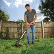 Black & Decker ST182320 brush cutter/string trimmer Battery Black, Orange