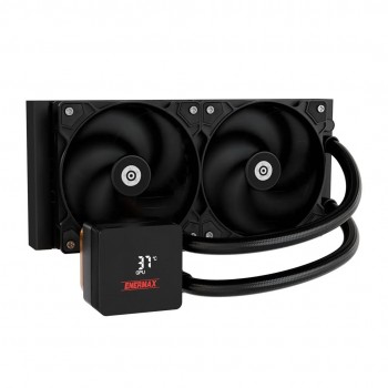 Enermax ELC-LMIV240-SF computer cooling system Processor All-in-one liquid cooler 12 cm Black