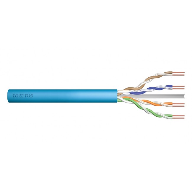 Digitus CAT 6A U/UTP installation cable, 500 m, simplex, Dca Digitus CAT 6A U/UTP installation cable, 500 m, simplex, Dca