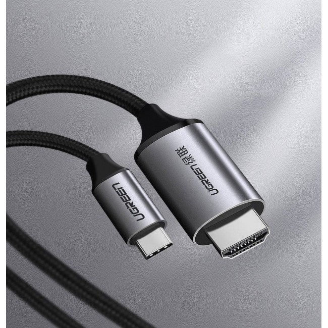 UGREEN USB-C to HDMI Cable, 4K, UHD, 1.5 m, Black