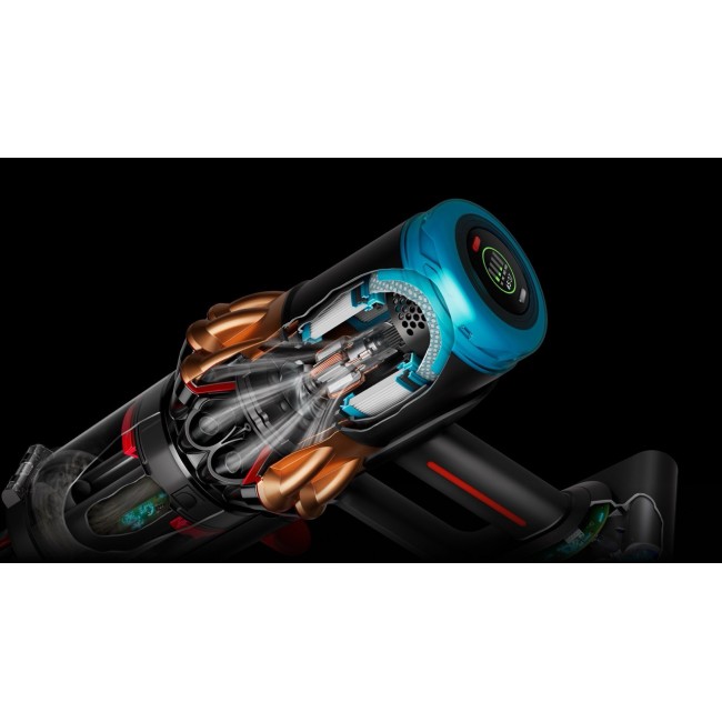 Dyson V16 Piston Animal 2-in-1 stick vacuum Battery Dry HEPA Bagless 1.3 L 900 W Black, Copper