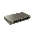 Tenda TEF1109P-8-102W network switch Fast Ethernet (10/100) Power over Ethernet (PoE) Metallic