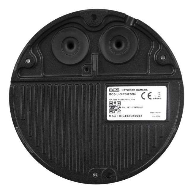 BCS ULTRA Dome IP security camera Indoor & outdoor 2592 x 1944 pixels Ceiling/wall