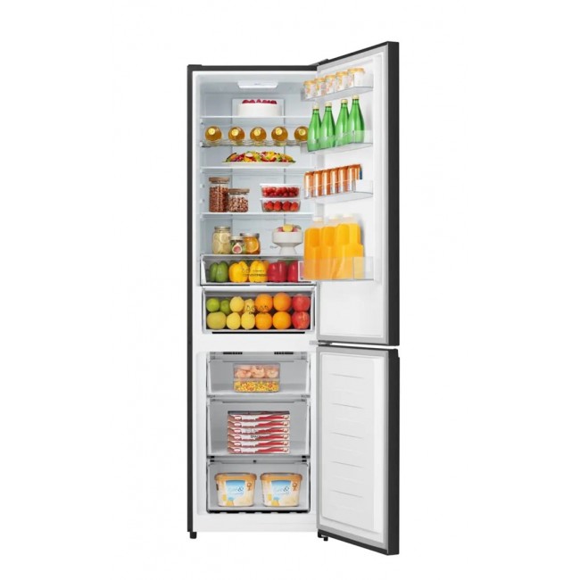 Gorenje NRK620EABK4 Freestanding fridge freezer 336 L Black
