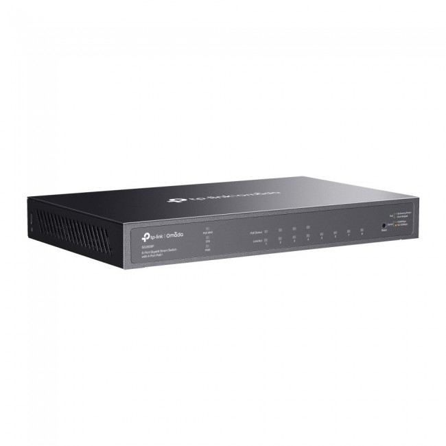 TP-Link Omada 8-Port Gigabit Smart Switch with 4-Port PoE+ TP-Link Omada 8-Port Gigabit Smart Switch with 4-Port PoE+
